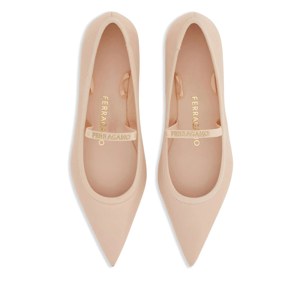 Ferragamo Pink Ballet Flats Women