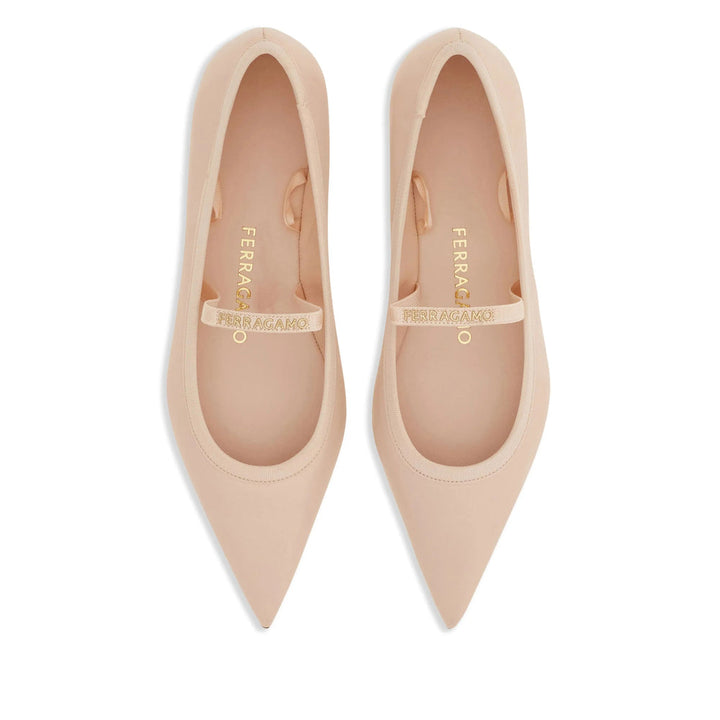 Ferragamo Pink Ballet Flats Women