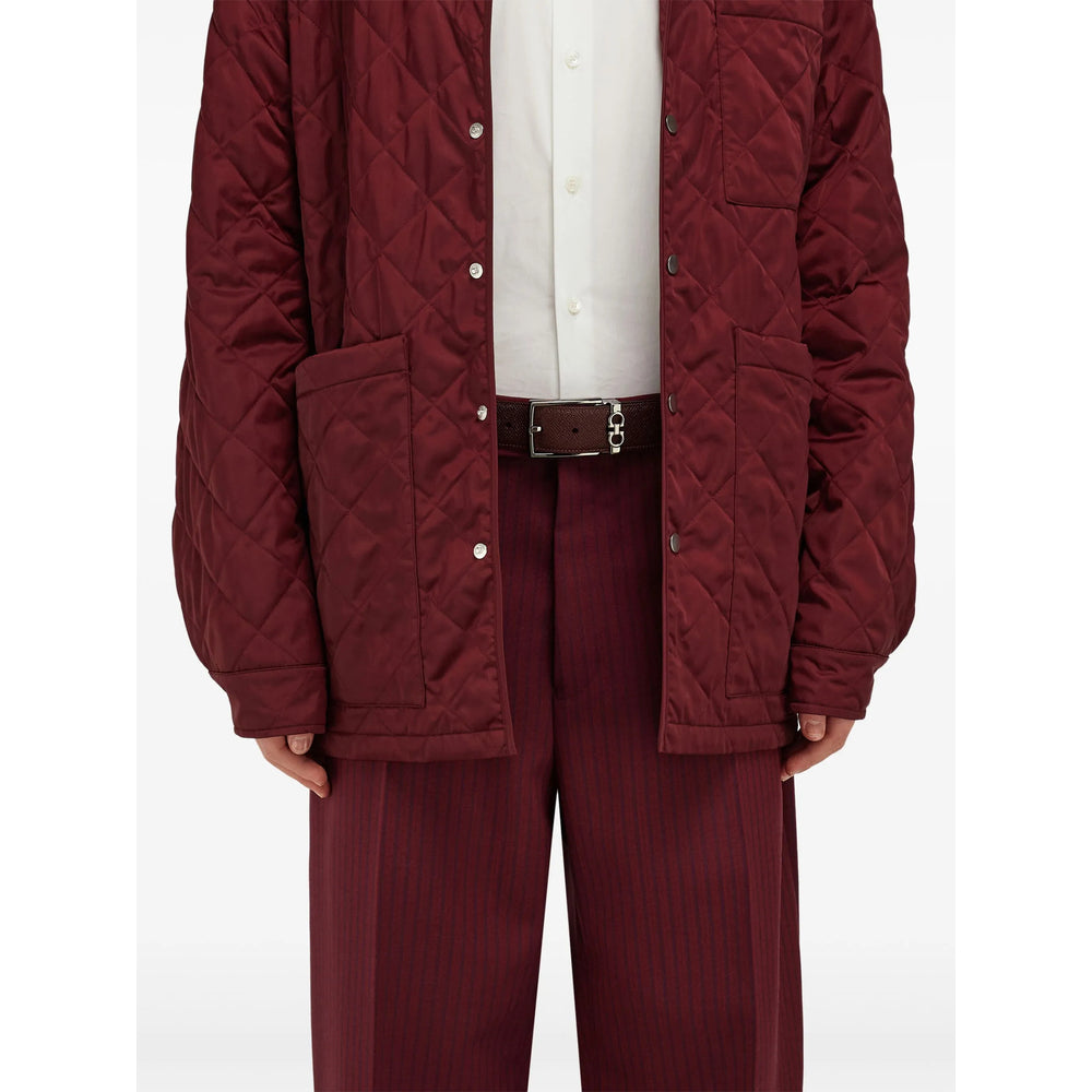 Ferragamo Red Belts Men