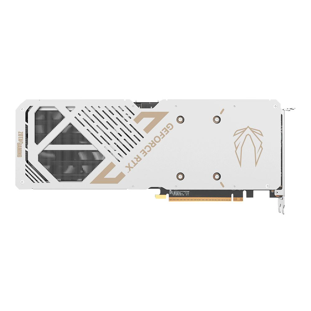 Zotac NVIDIA GeForce RTX 5070 AMP White Overclocked Triple Fan 12GB GDDR7 PCIe 5.0 Graphics Card