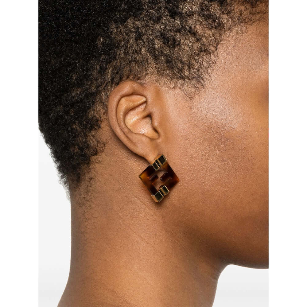 Fendi Gold Earrings Women