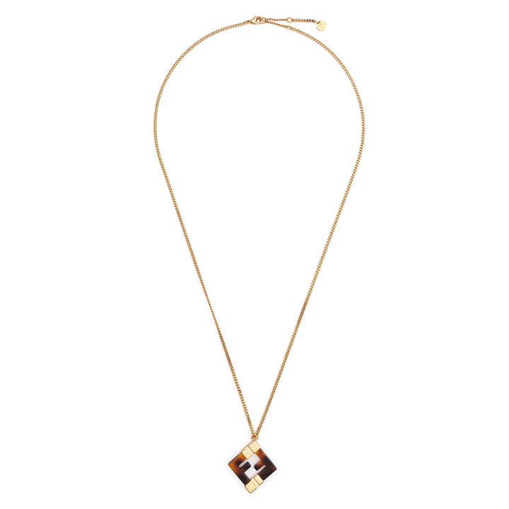 Fendi Gold Necklaces Women