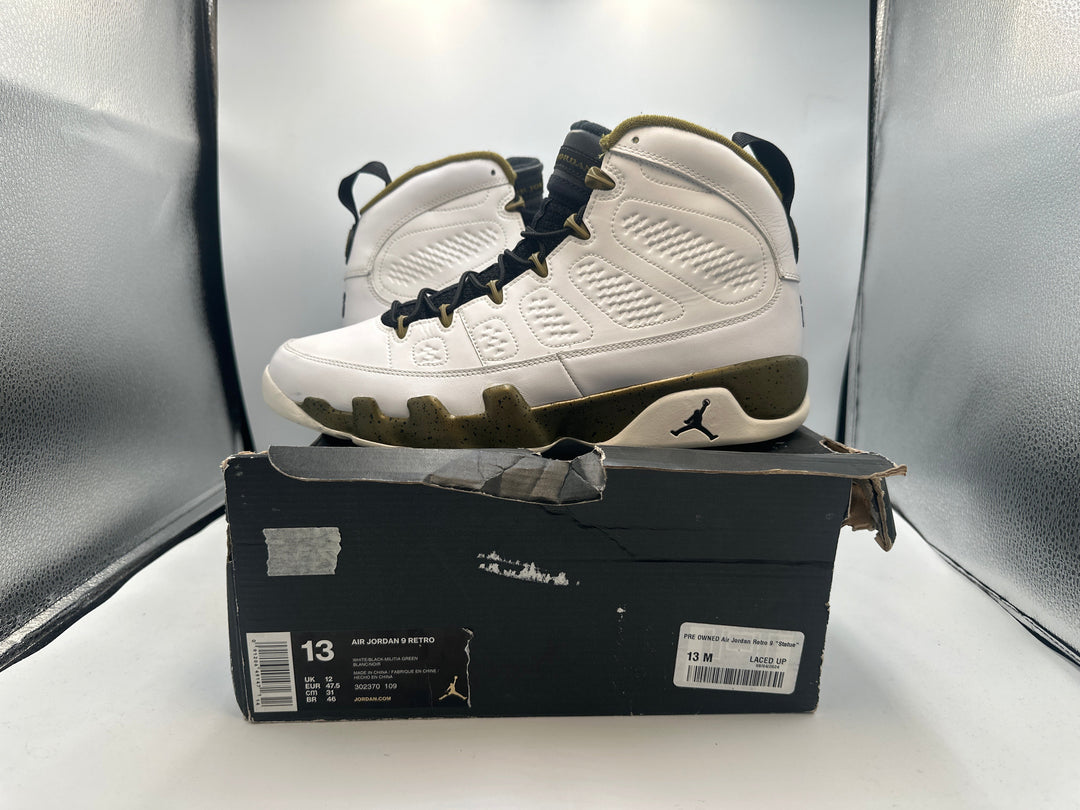 PRE OWNED Air Jordan Retro 9 "Statue"