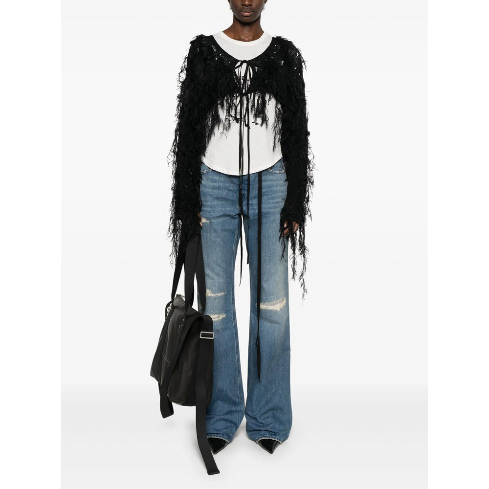 Ann Demeulemeester Blue Denim - Flared Jeans Women