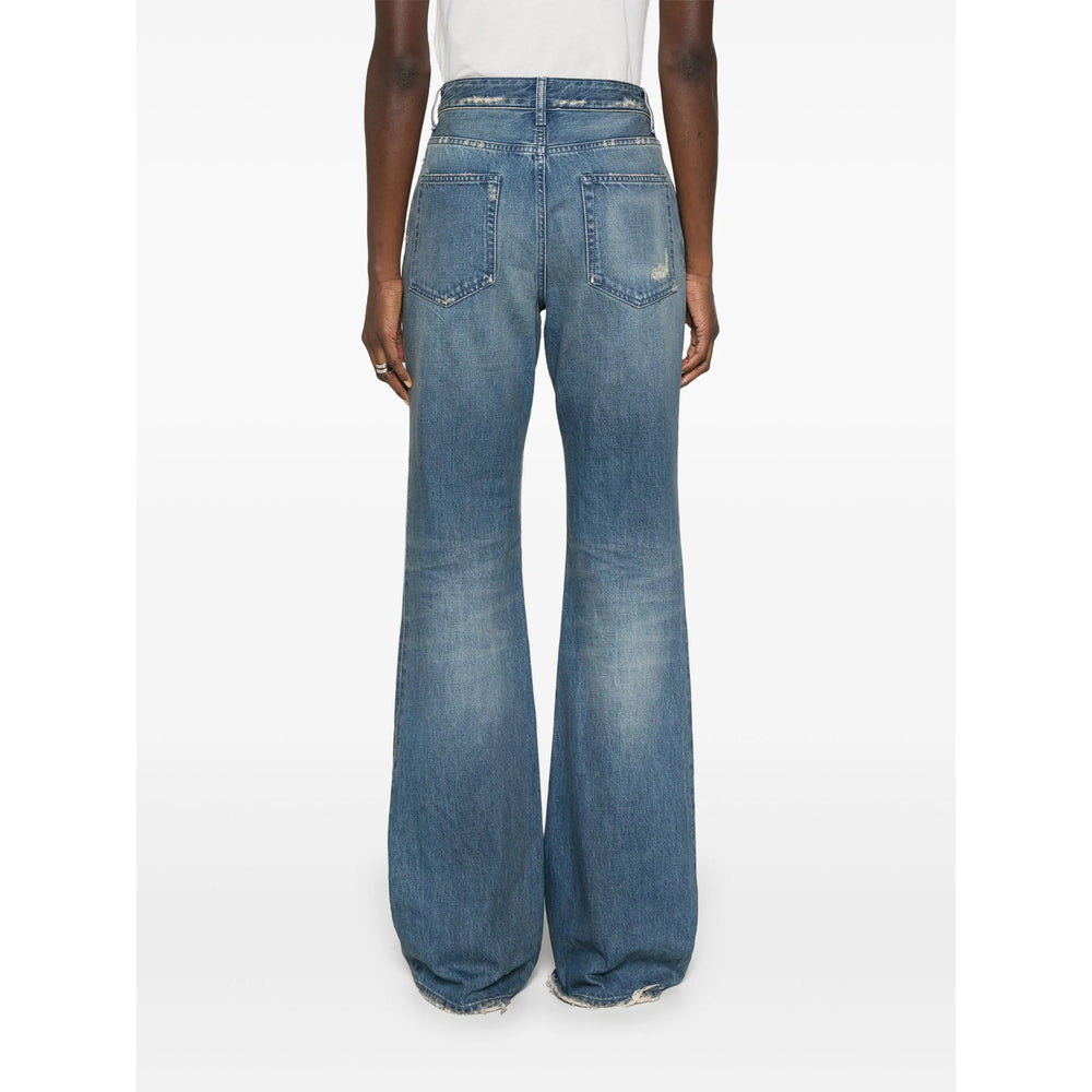 Ann Demeulemeester Blue Denim - Flared Jeans Women