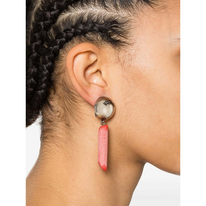 Moschino Silver Earrings Women