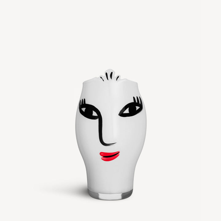 Open Minds White Vase