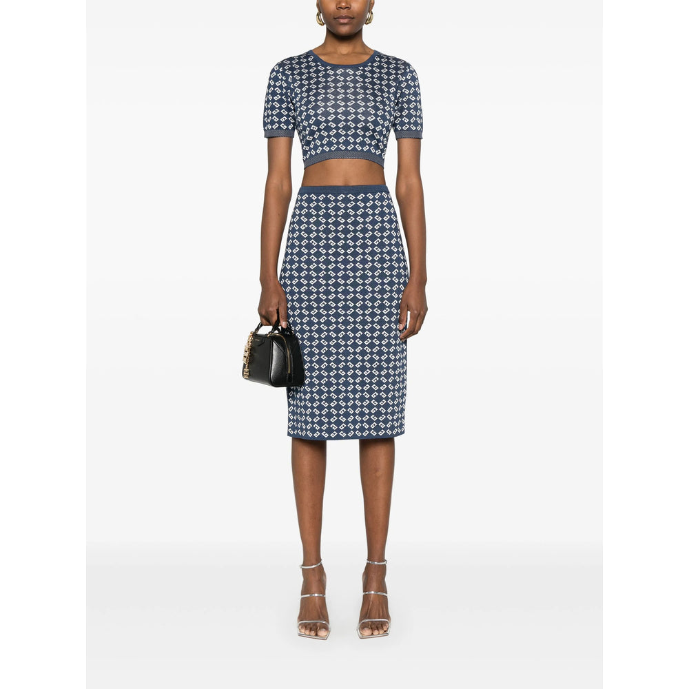 Givenchy Blue Skirts - Fitted Skirts Women
