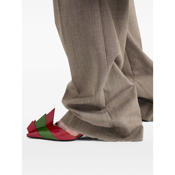 Prada Neutrals Trousers - Straight Trousers Women