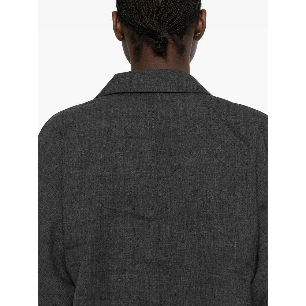 Prada Grey Jackets - Bomber Jackets Women