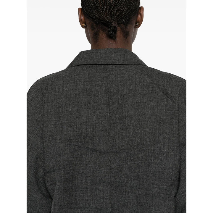 Prada Grey Jackets - Bomber Jackets Women