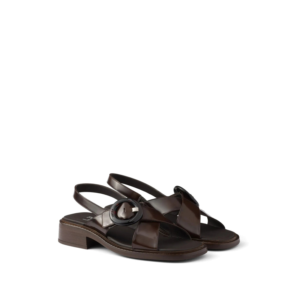 Prada Brown Sandals Women