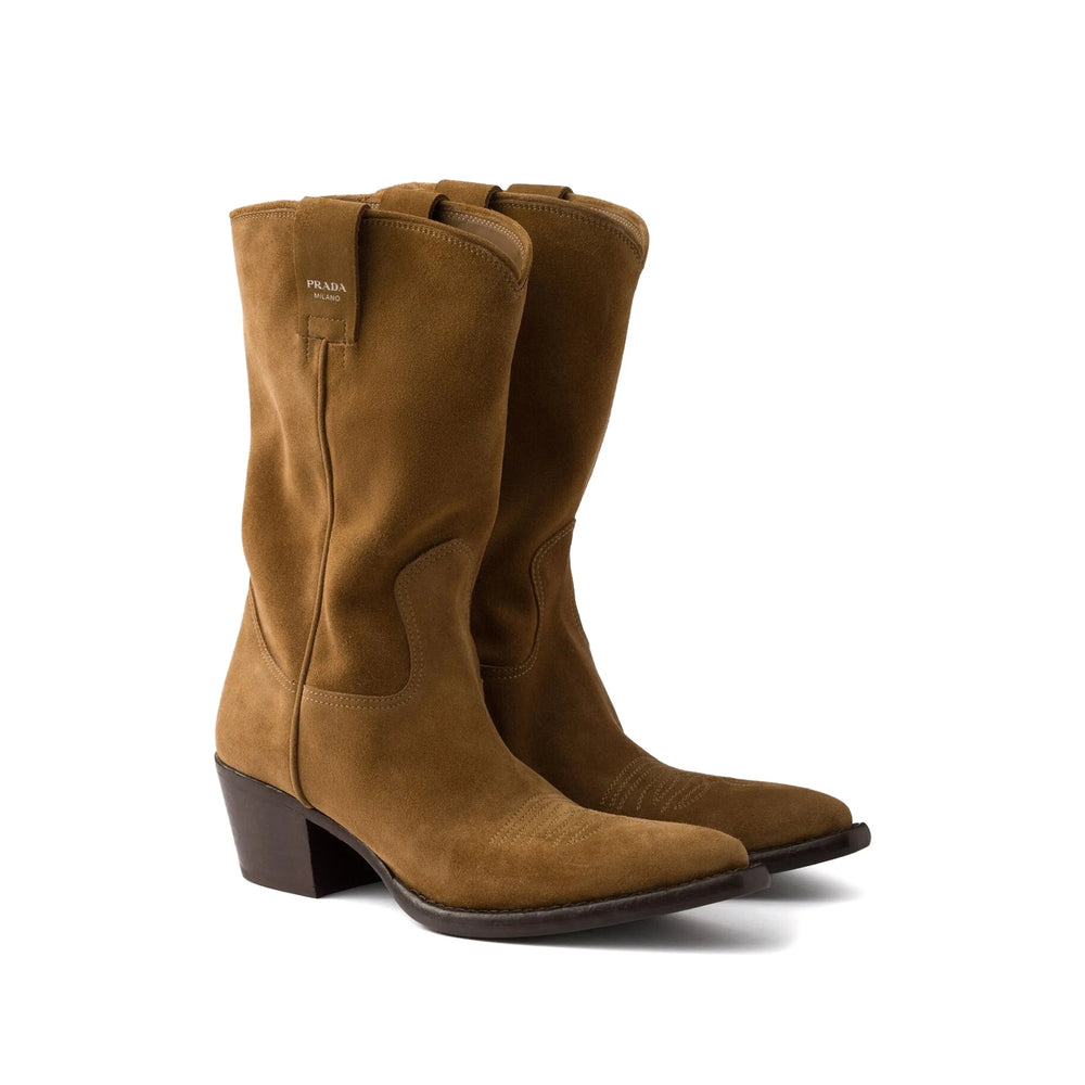Prada Brown Boots Women