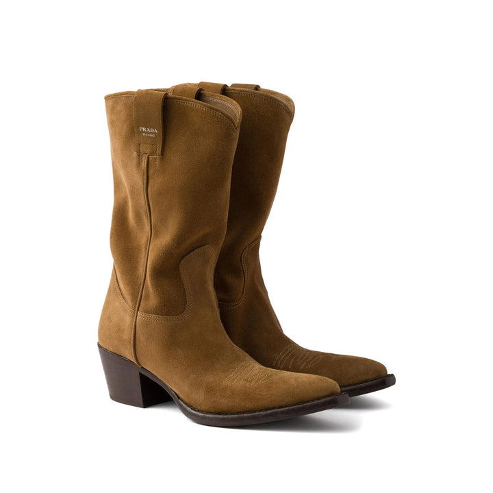 Prada Brown Boots Women