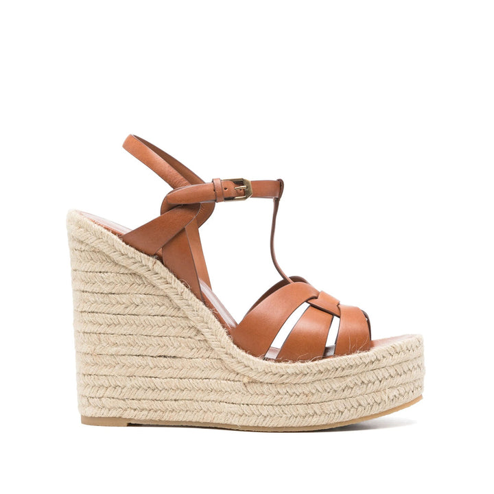 Saint Laurent Brown Espadrilles Women
