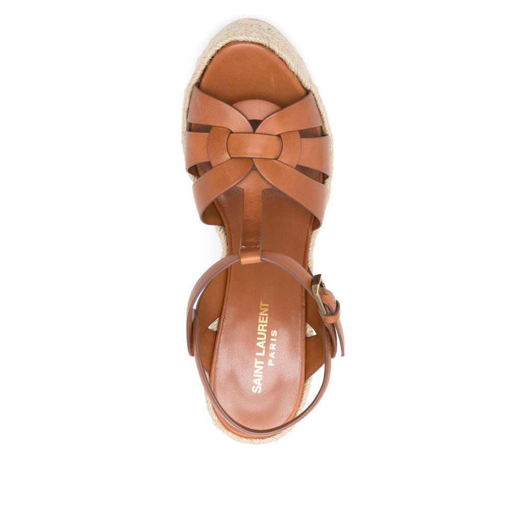 Saint Laurent Brown Espadrilles Women