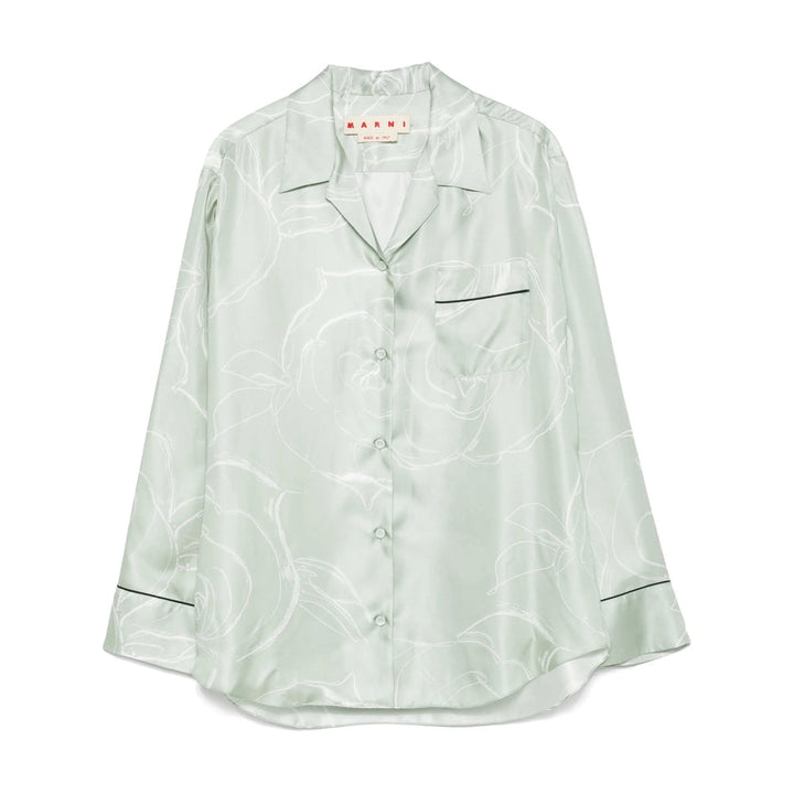 Marni Green Tops - Shirts Women