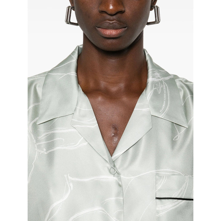 Marni Green Tops - Shirts Women