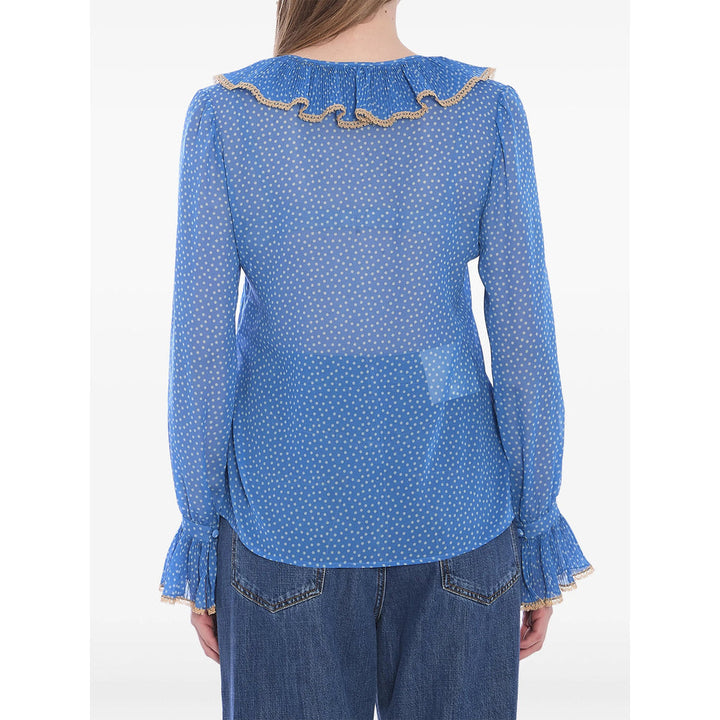 Valentino Blue Tops - Blouses Women