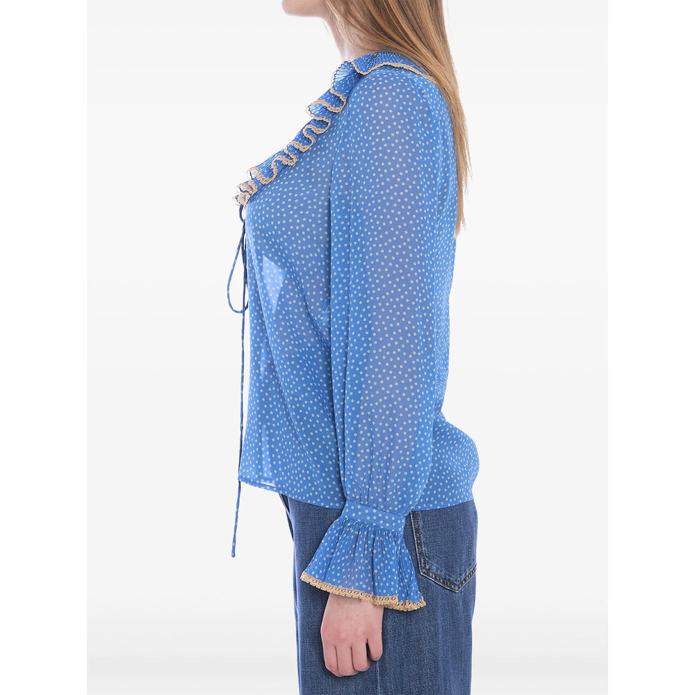 Valentino Blue Tops - Blouses Women