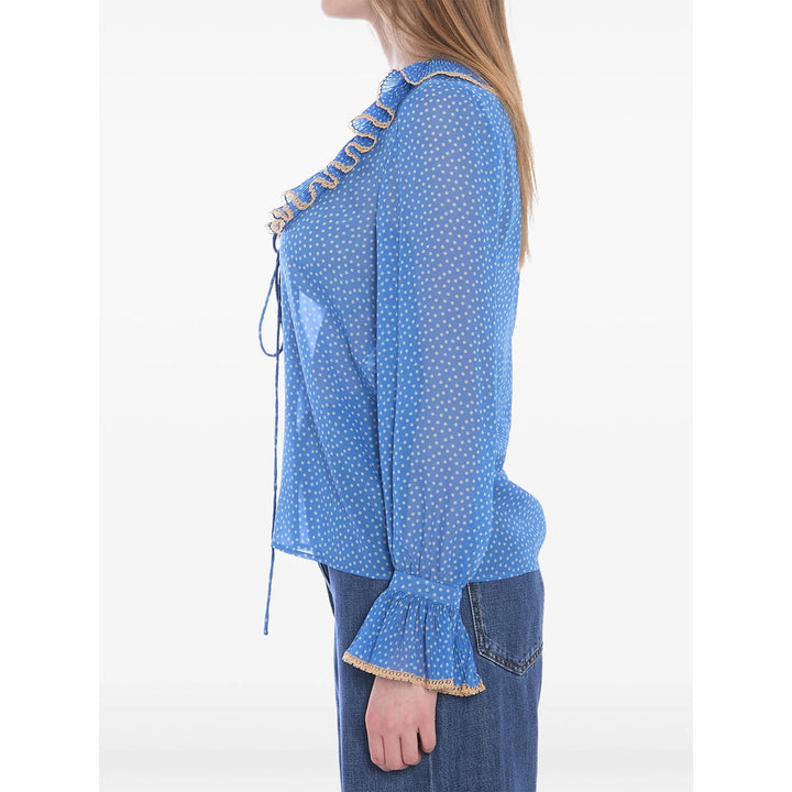 Valentino Blue Tops - Blouses Women