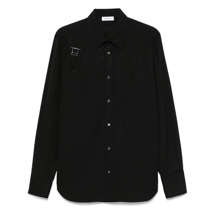 Alexander Mcqueen Black Shirts Men