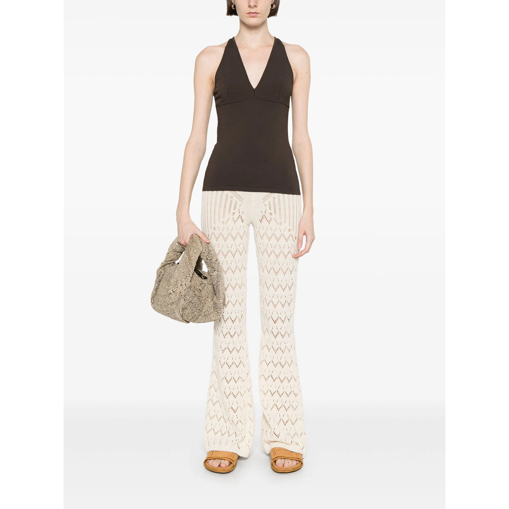 Max Mara Brown Tops - Vests & Tank Tops Women