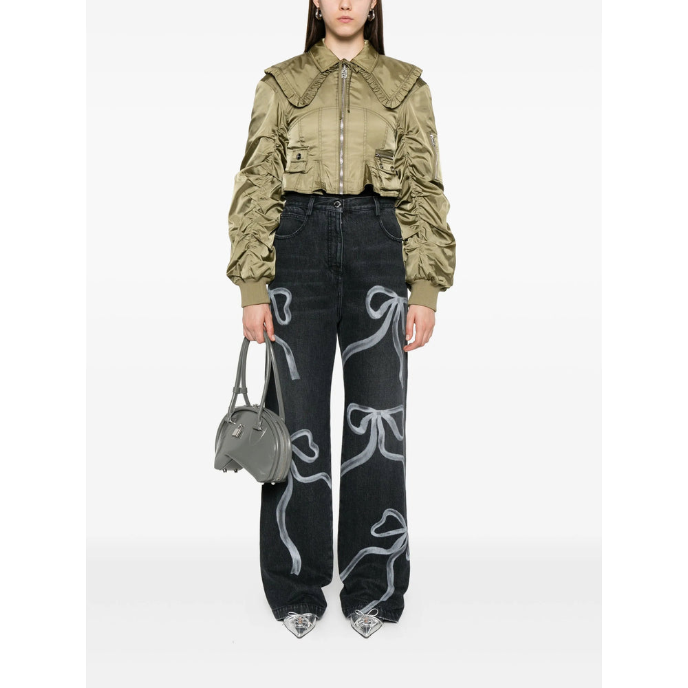 Mach & Mach Black Denim - Straight-Leg Jeans Women