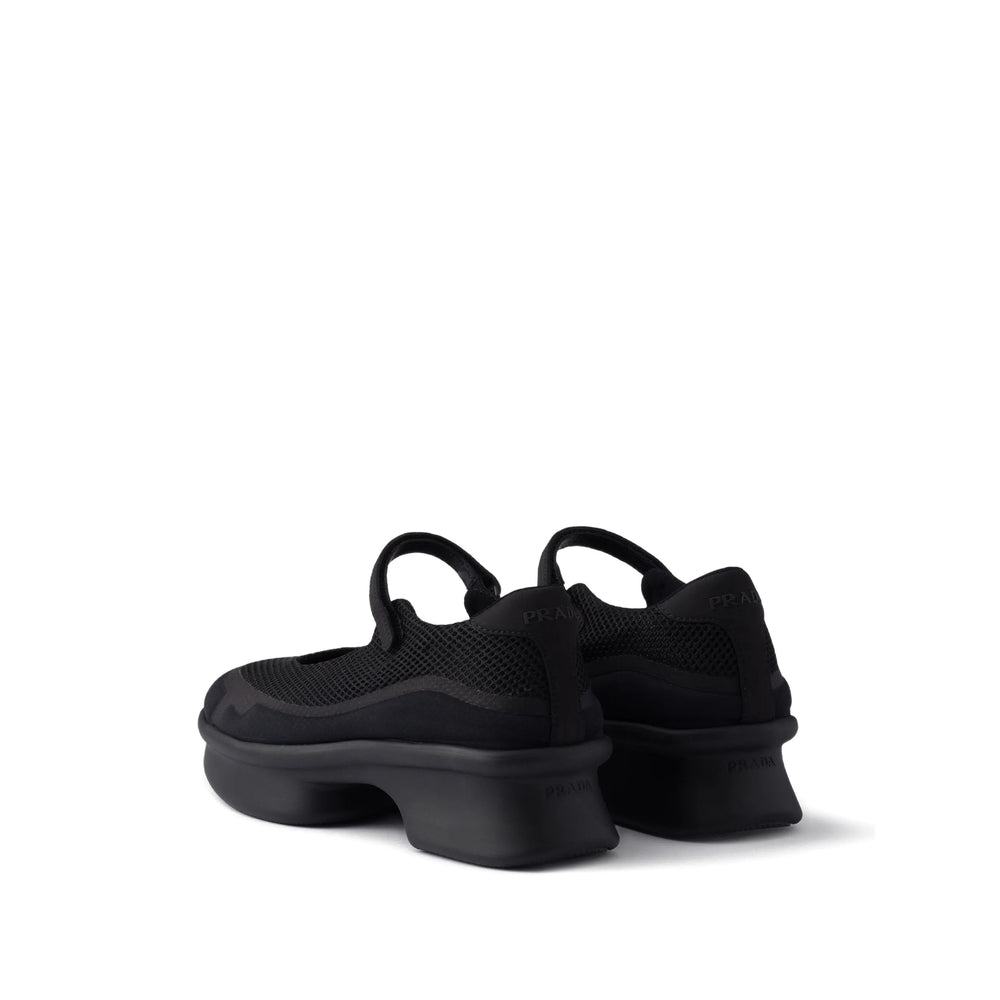 Prada Black Ballet Flats Women