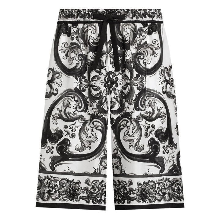 Dolce & Gabbana White Shorts - Bermuda Shorts Men