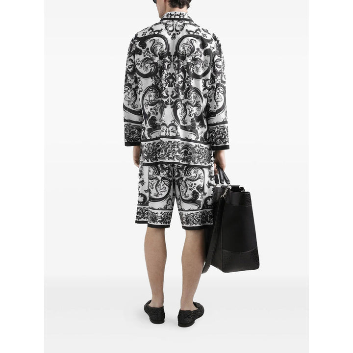 Dolce & Gabbana White Shorts - Bermuda Shorts Men