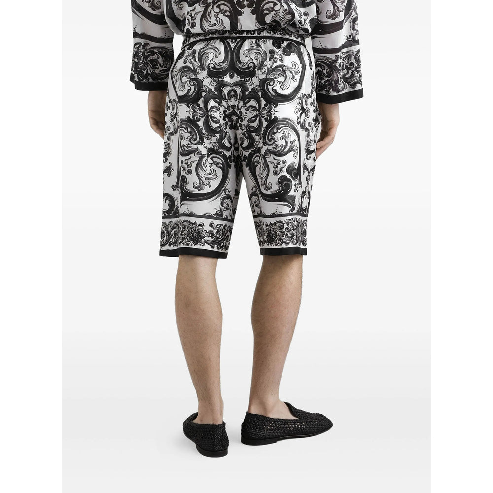 Dolce & Gabbana White Shorts - Bermuda Shorts Men