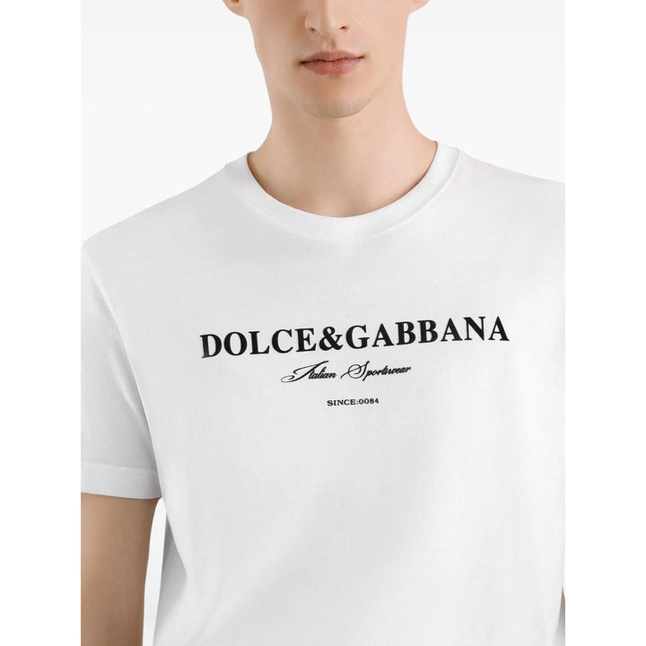 Dolce & Gabbana White T-Shirts & Vests - T-Shirts Men