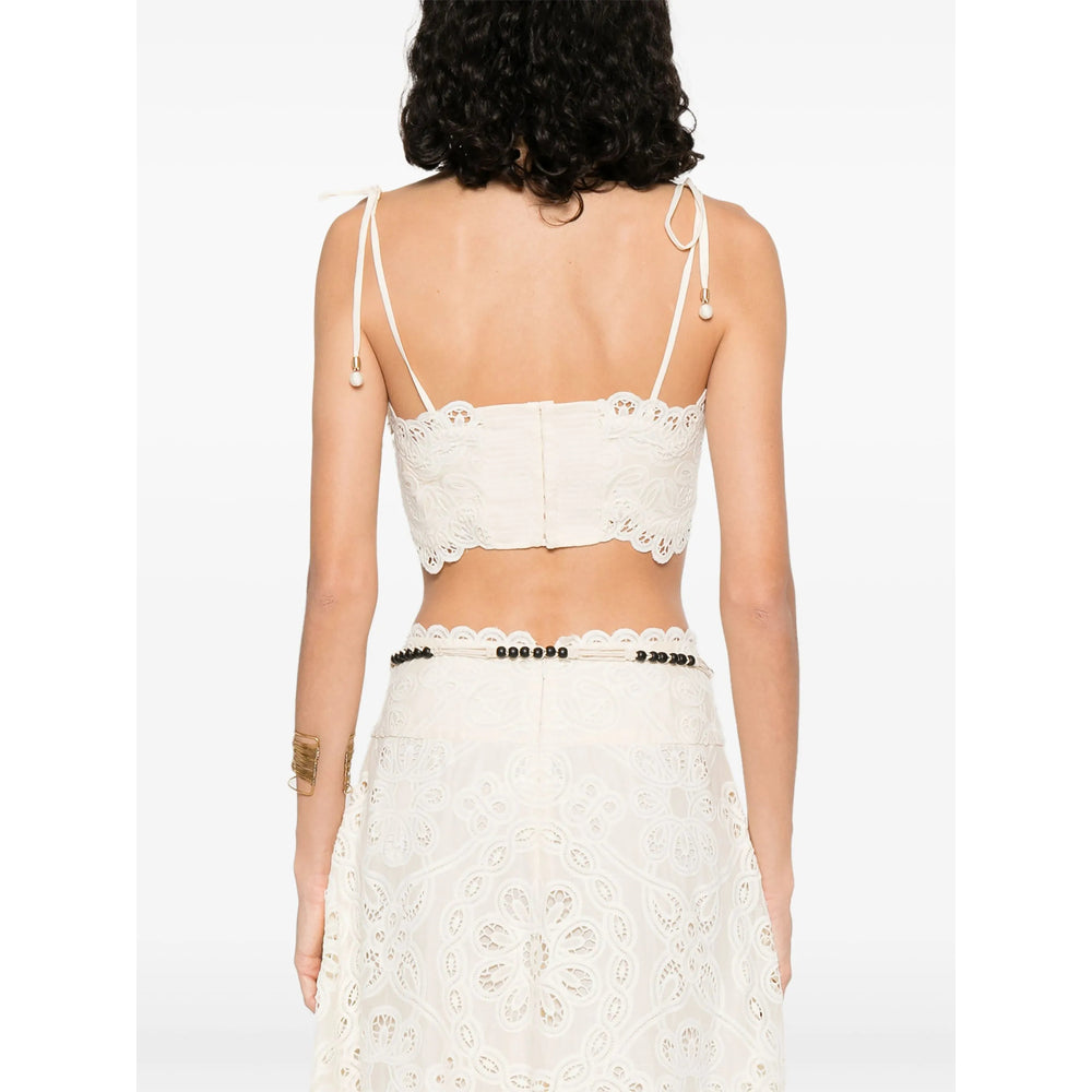 Zimmermann Neutrals Tops - Vests & Tank Tops Women