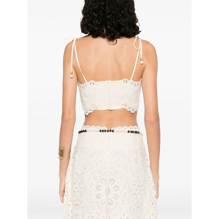 Zimmermann Neutrals Tops - Vests & Tank Tops Women