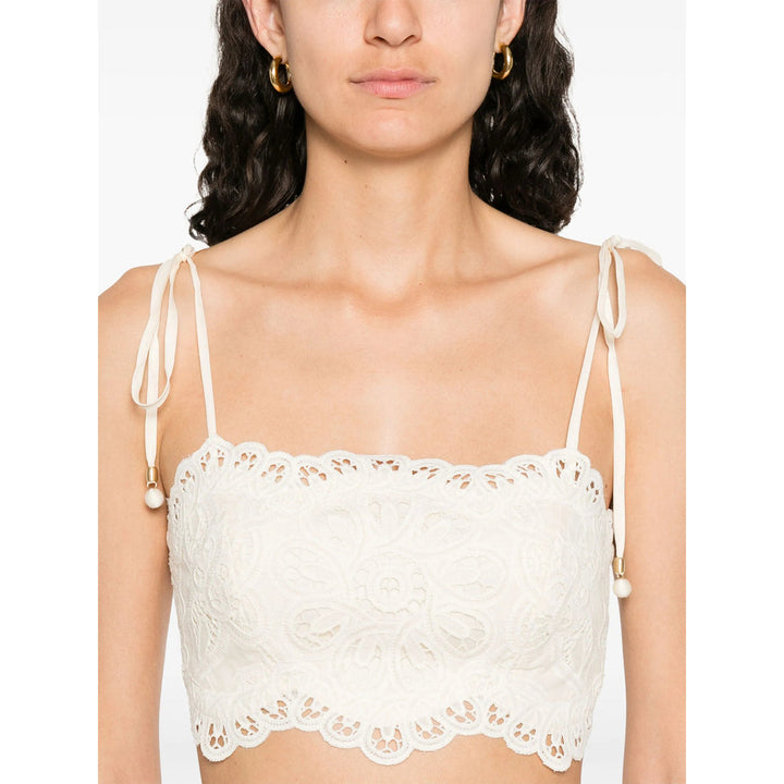 Zimmermann Neutrals Tops - Vests & Tank Tops Women
