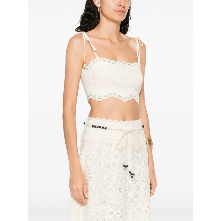 Zimmermann Neutrals Tops - Vests & Tank Tops Women
