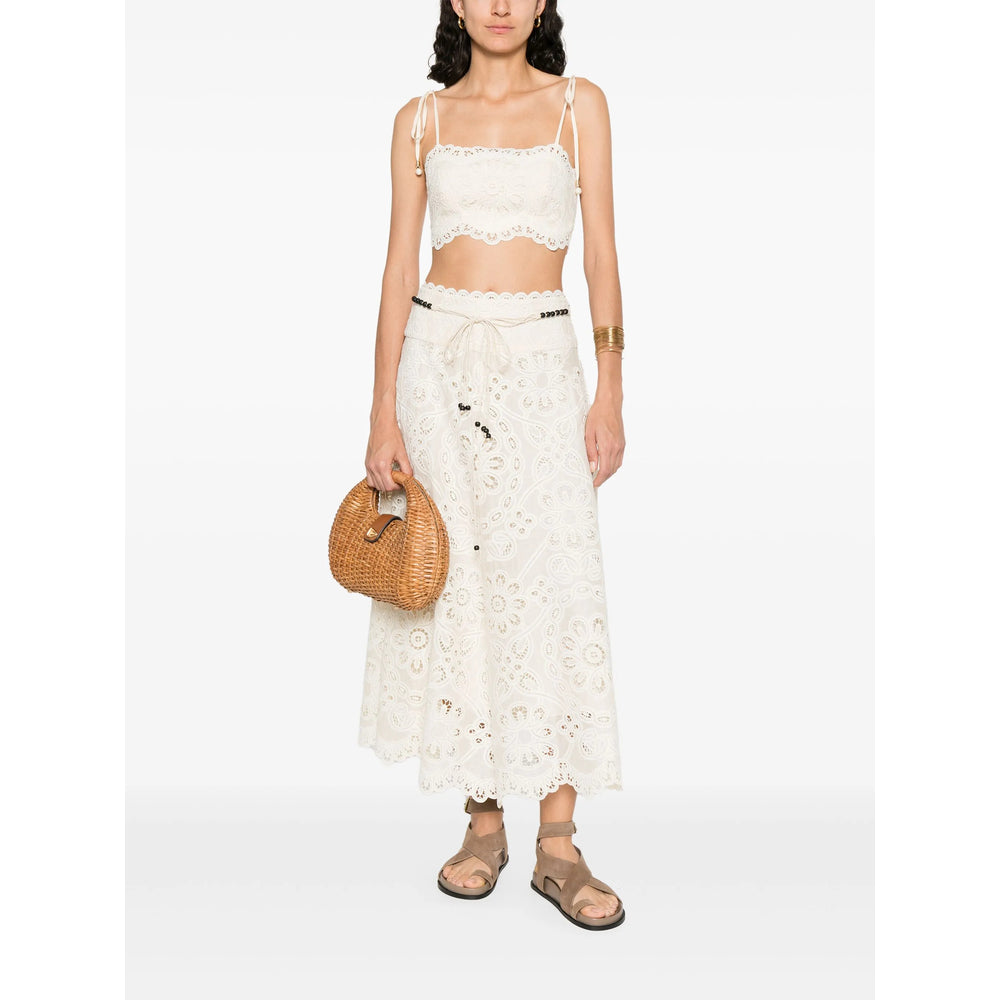 Zimmermann Neutrals Tops - Vests & Tank Tops Women