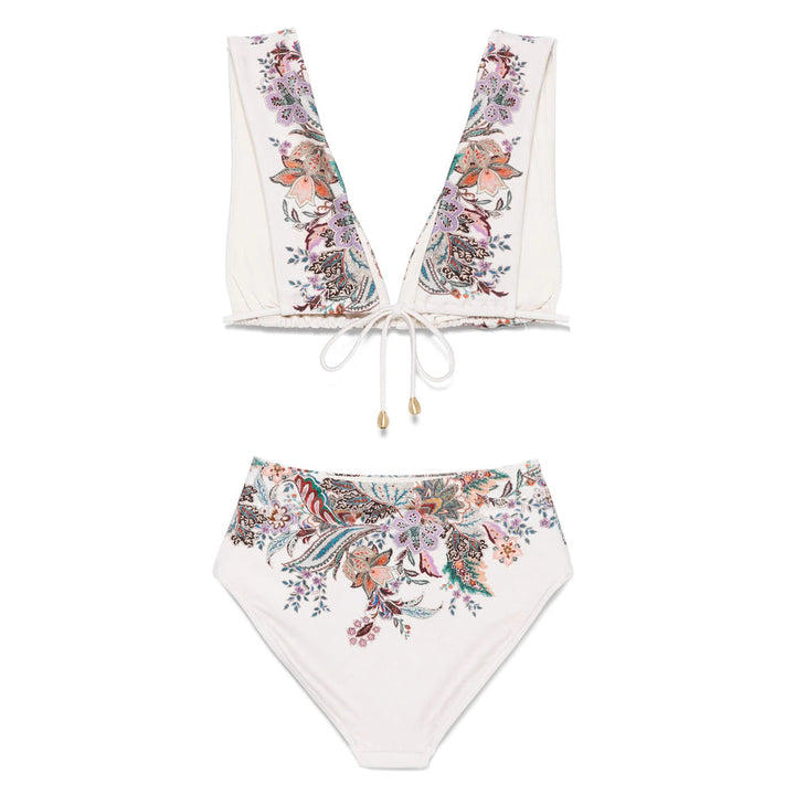Zimmermann Neutrals Beachwear - Bikinis Women