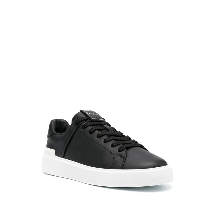Balmain Black Trainers - Low-Tops Men