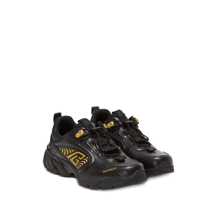 Balmain Black Trainers - Low-Tops Men