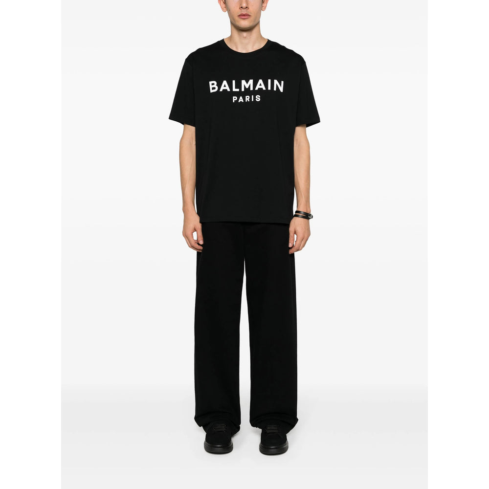 Balmain Black T-Shirts & Vests - T-Shirts Men