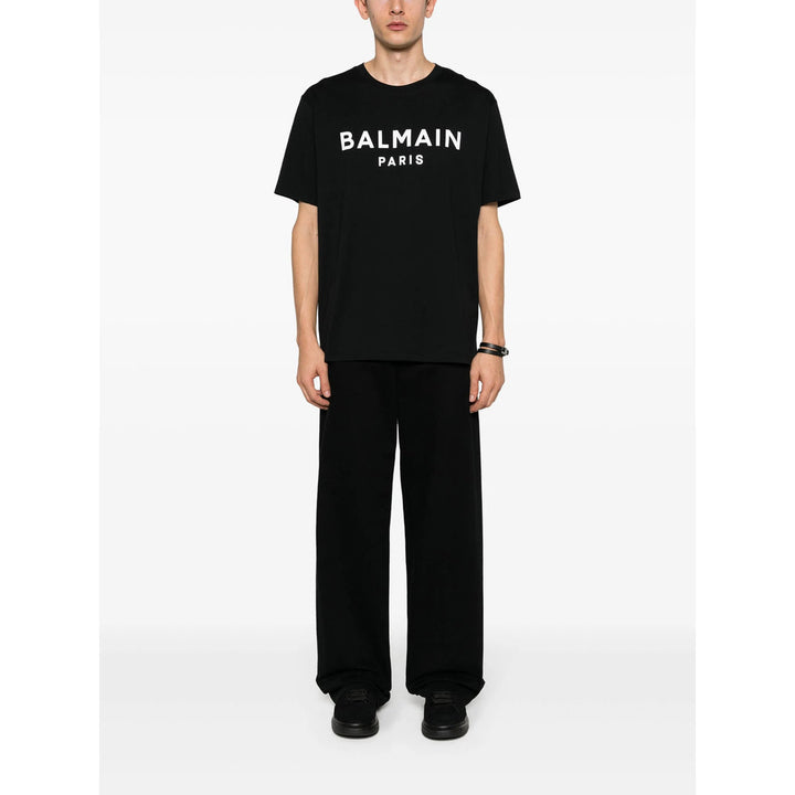 Balmain Black T-Shirts & Vests - T-Shirts Men