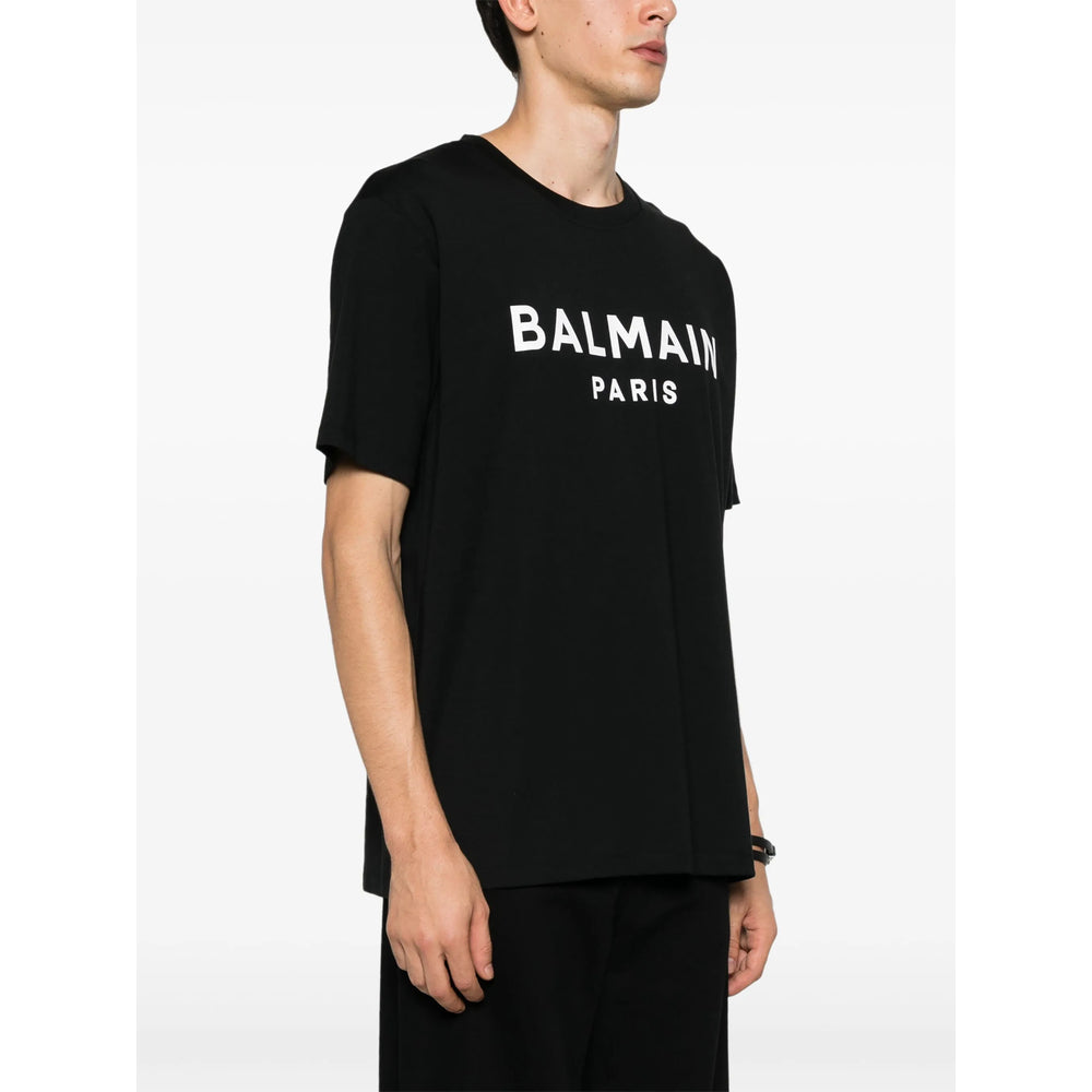 Balmain Black T-Shirts & Vests - T-Shirts Men