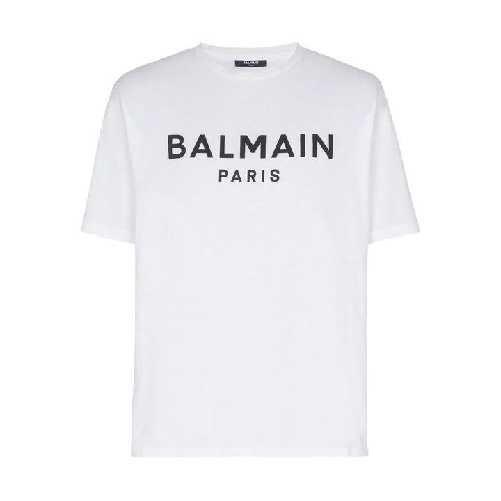 Balmain White T-Shirts & Vests - T-Shirts Men