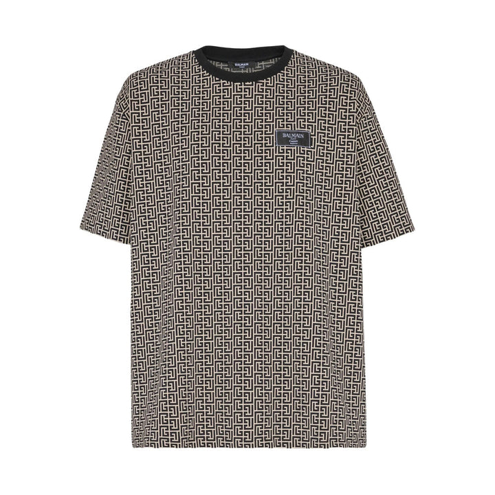 Balmain Black T-Shirts & Vests - T-Shirts Men