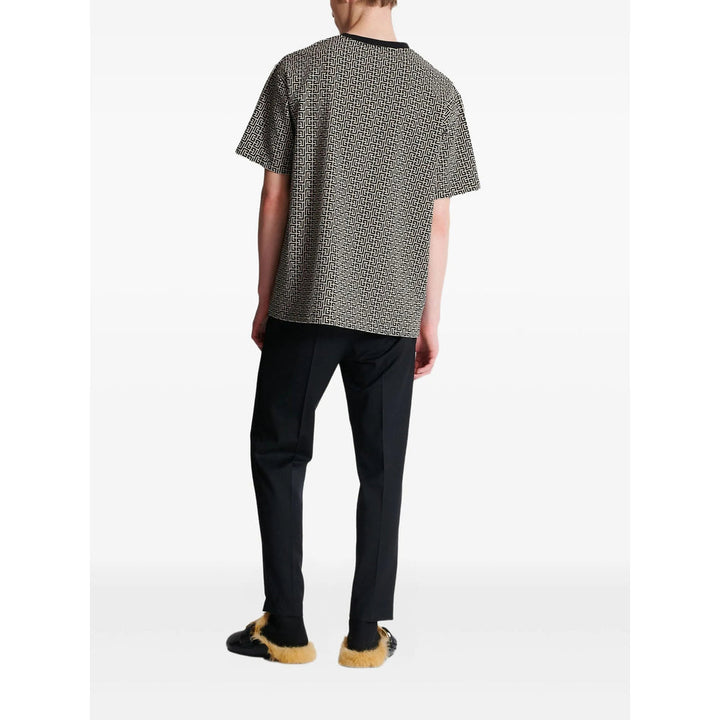 Balmain Black T-Shirts & Vests - T-Shirts Men