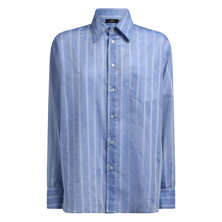 Etro Blue Tops - Shirts Women