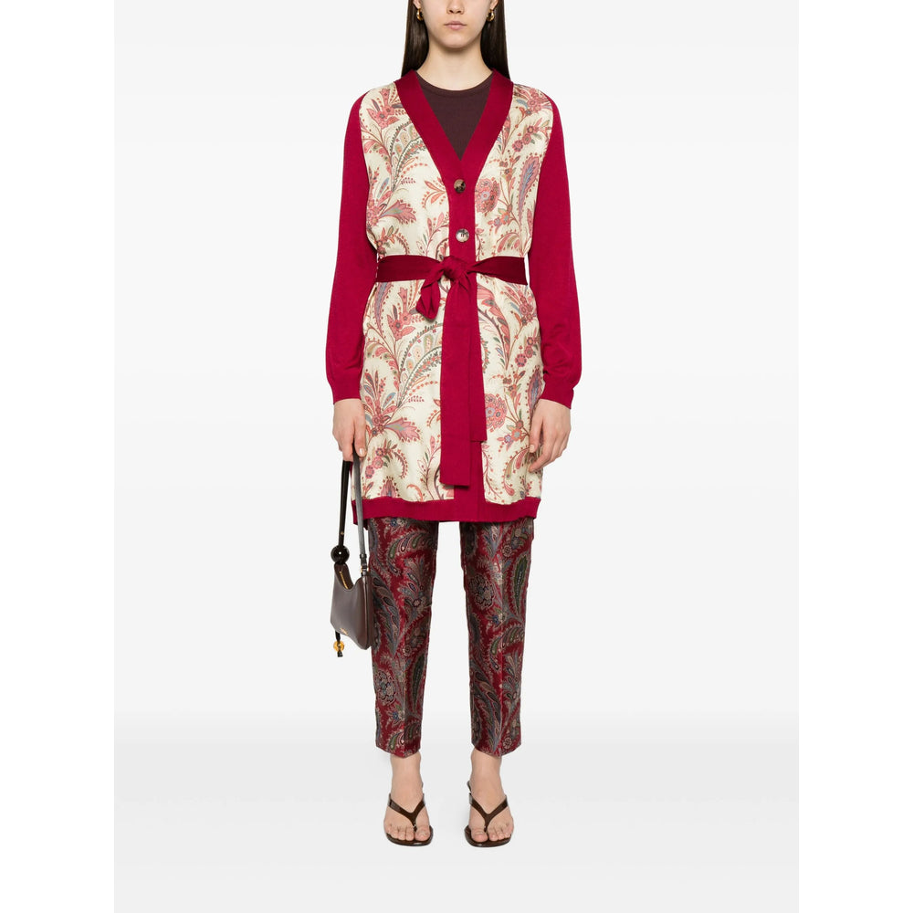 Etro Pink Knitwear - Cardi-Coats Women