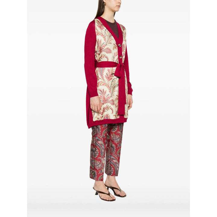 Etro Pink Knitwear - Cardi-Coats Women